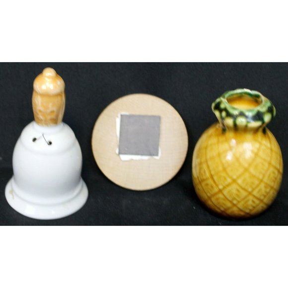 3 Hawaii Mini Souvenirs Magnet Sunset Pineapple Vase 50th State Bell Travel USA - Picture 3 of 9